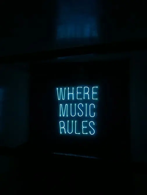 a signage
