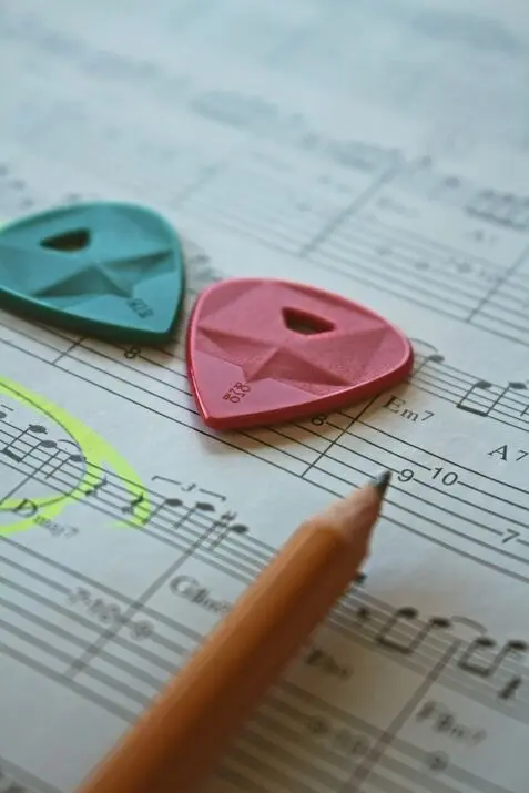 a music sheet