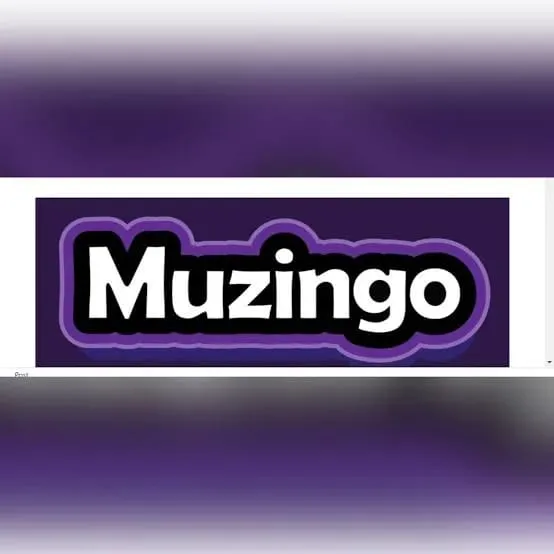 An image with the brand name Muzingo written on it