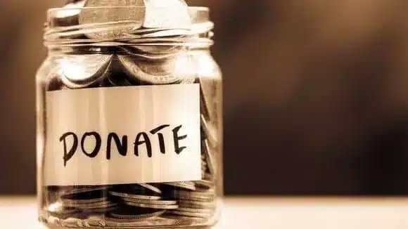 A visual representation of donation