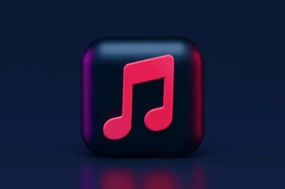 An image depicting music