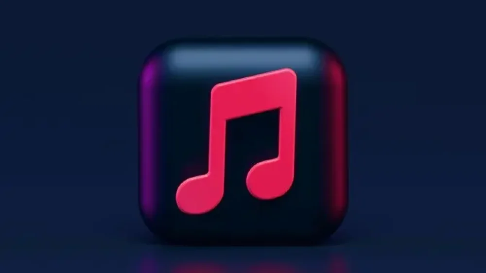 An image depicting music