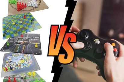 Board games vs. video games